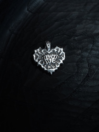 Spiked Heart Necklace