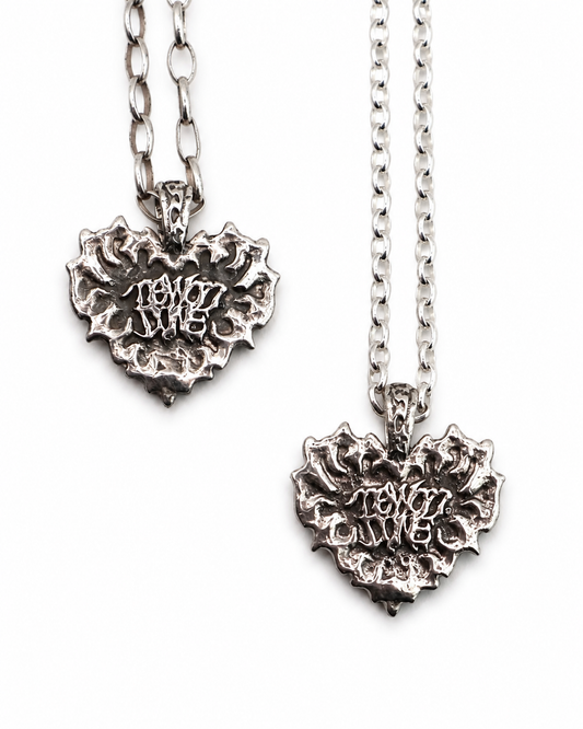 Spiked Heart Necklace
