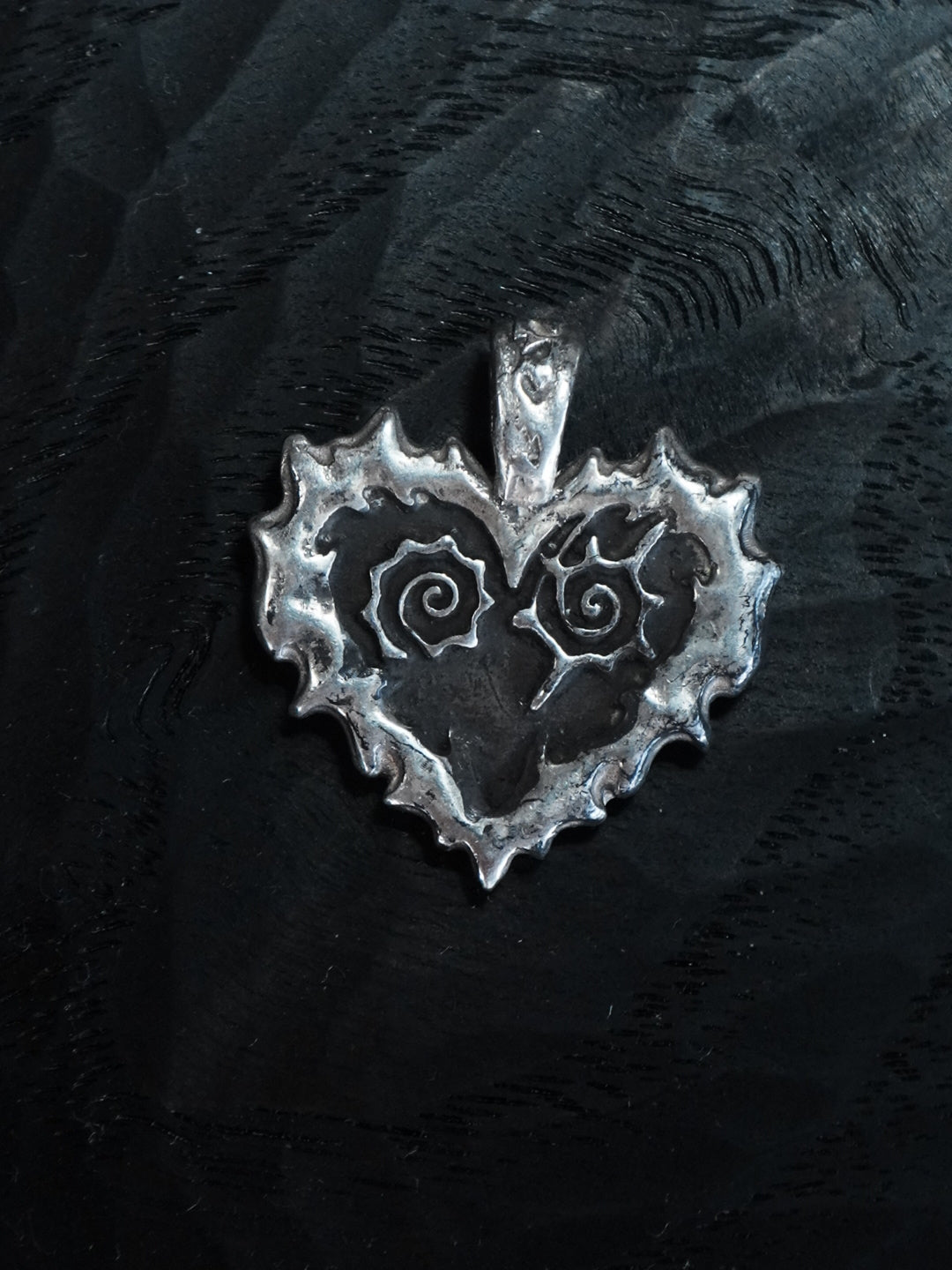 Spiked Heart Necklace