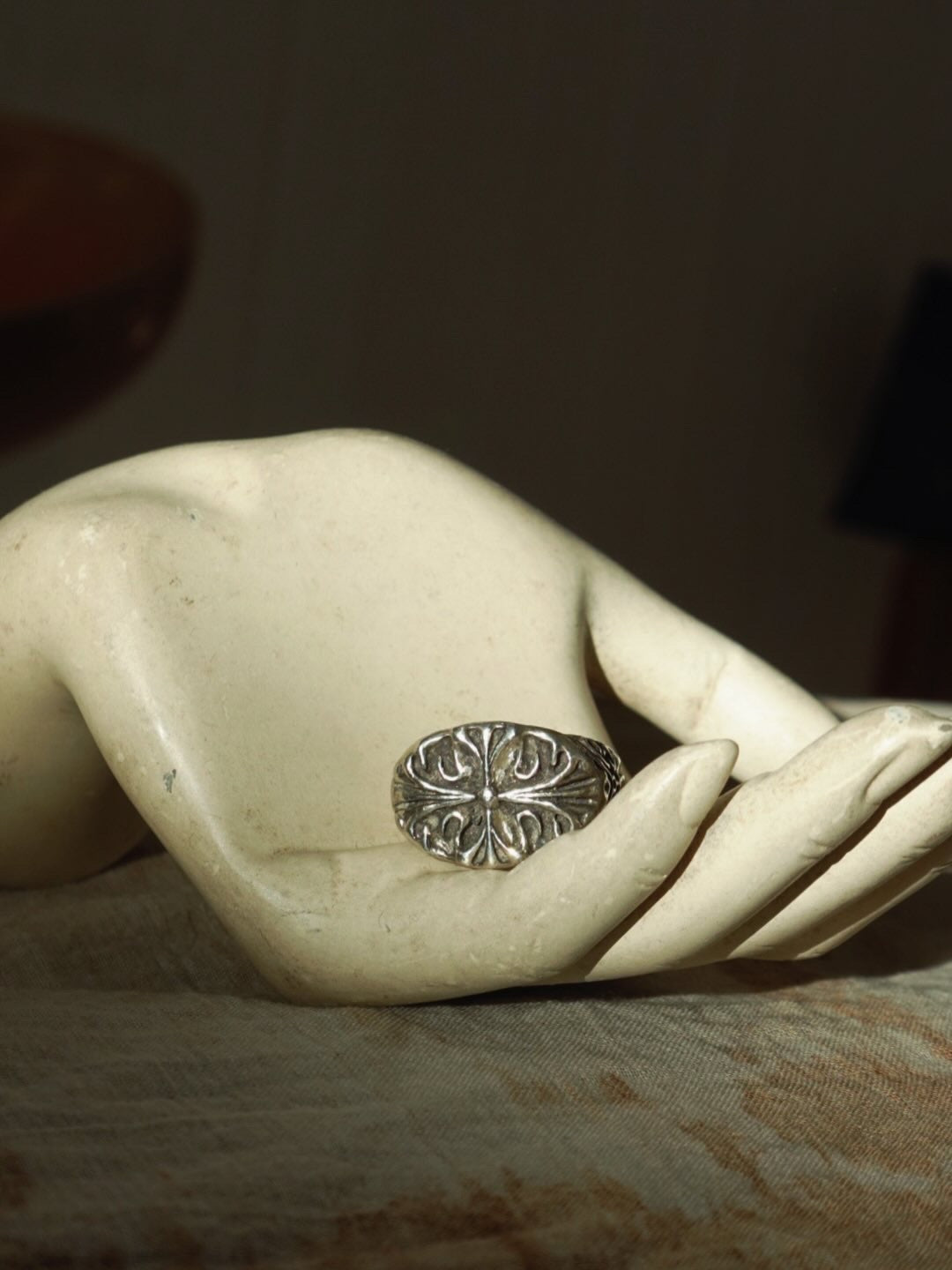 Tribal Cross Ring